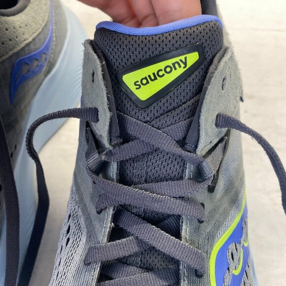 Saucony Women's S10830-15 Ride 16 Running Shoes, Fossil/Pool, Size 9.5 Wide US - Picture 8 of 15